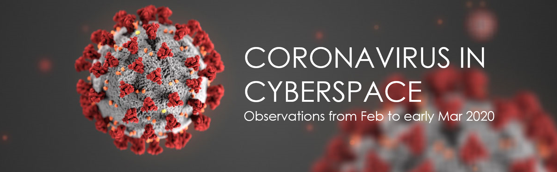 Coronavirus in Cyberspace