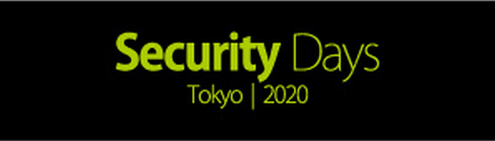 Security Days 2020 Tokyoでの講演・出展のご案内