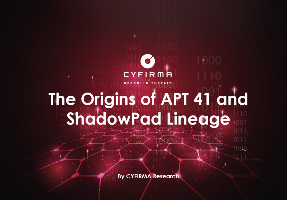 Origin of APT 41