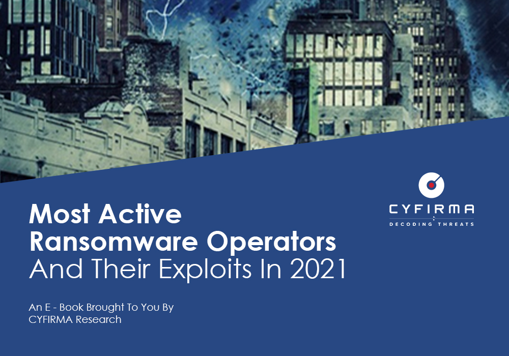 Most Active Ransomware Operators and their Exploits in 2021