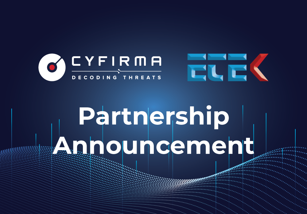 CYFIRMA and ETEK establish strategic partnership to help businesses fight cybercrime with predictive insights and cyber-intelligence in Latin America & India