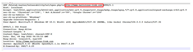 Malicious Link