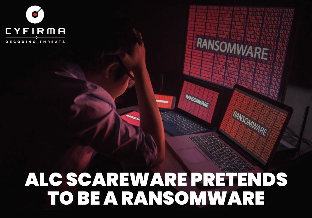 ALC SCAREWARE PRETENDS TO BE A RANSOMWARE