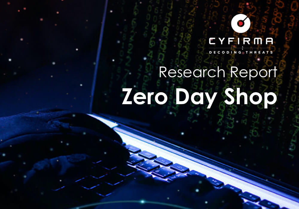 Research Report : Zero Day Shop