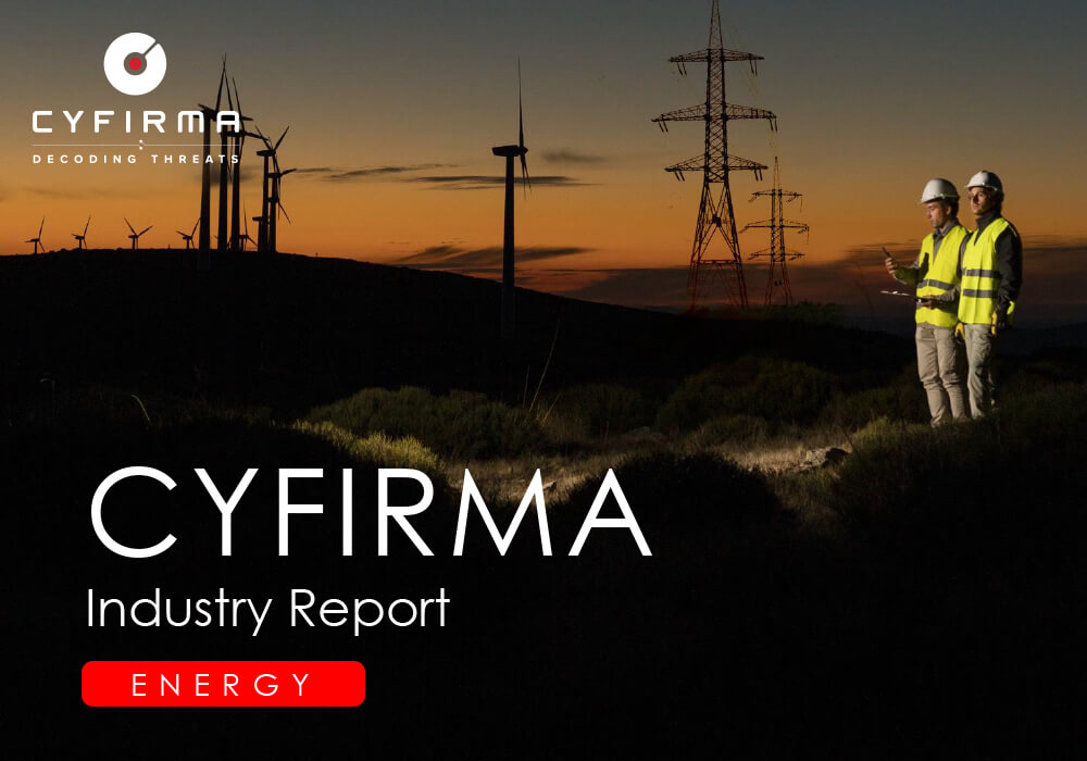 CYFIRMA Industry Report : ENERGY