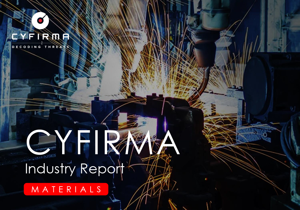 CYFIRMA Industry Report : MATERIALS