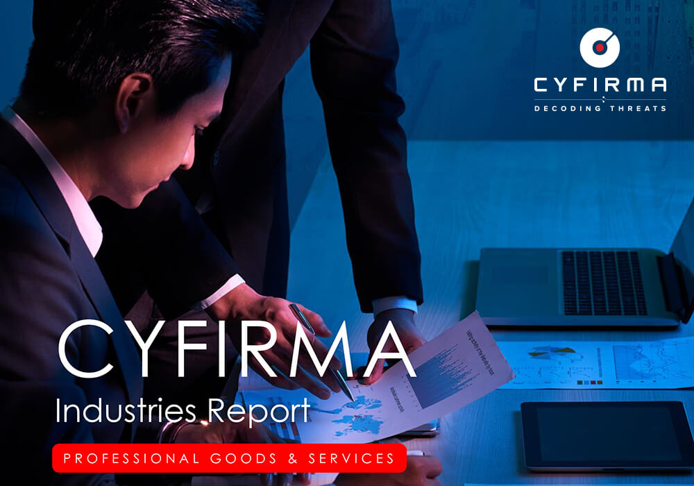 CYFIRMA Industries Report : PROFESSIONAL GOODS & SERVICES