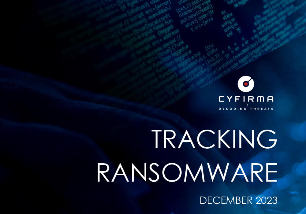 TRACKING RANSOMWARE : DECEMBER 2023