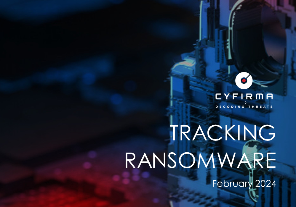 TRACKING RANSOMWARE February 2024