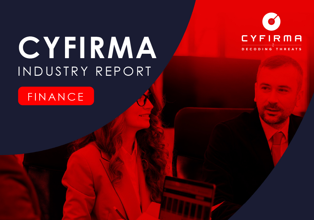 CYFIRMA INDUSTRY REPORT : FINANCE
