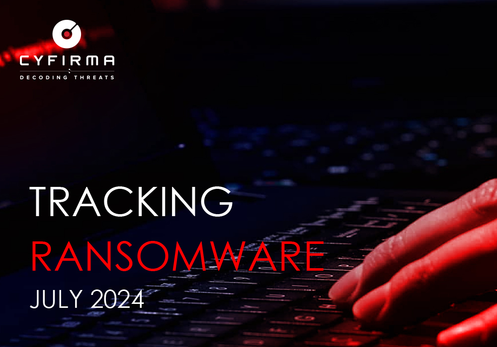 TRACKING RANSOMWARE JULY 2024