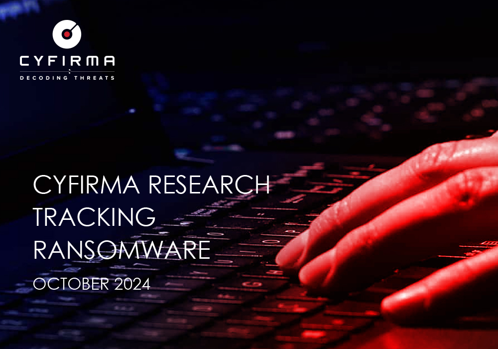 TRACKING RANSOMWARE : OCTOBER 2024