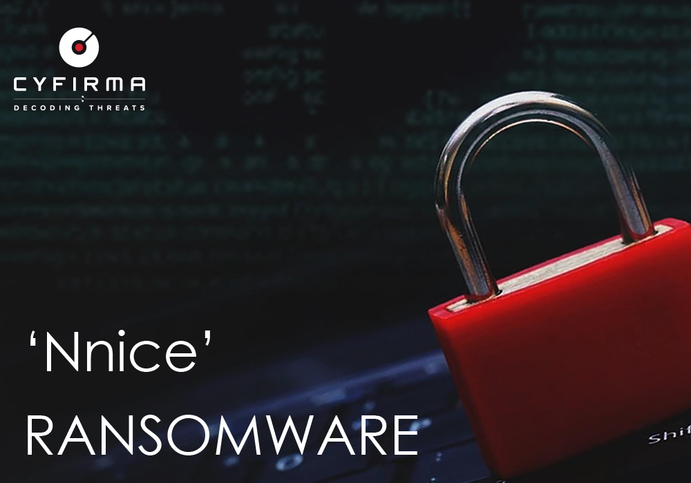 ‘Nnice’ RANSOMWARE