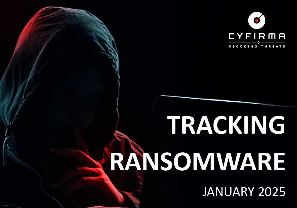 TRACKING RANSOMWARE : JANUARY 2025