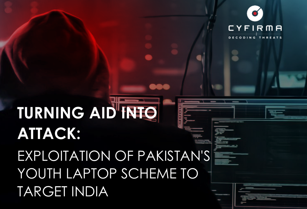 TURNING AID INTO ATTACK: EXPLOITATION OF PAKISTAN’S YOUTH LAPTOP SCHEME TO TARGET INDIA