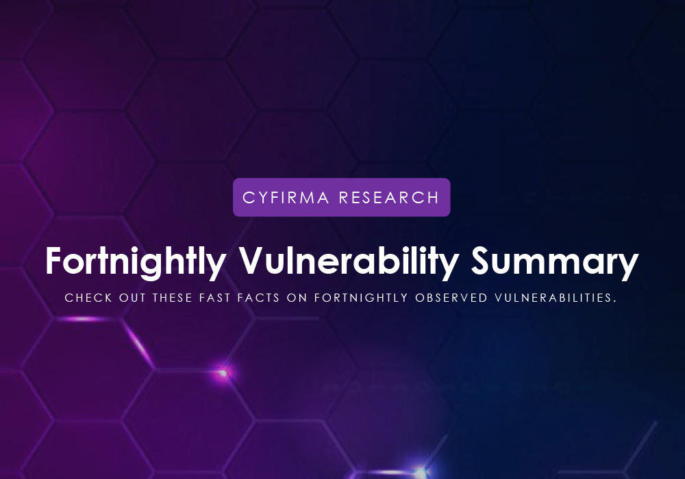 Fortnightly Vulnerability Summary