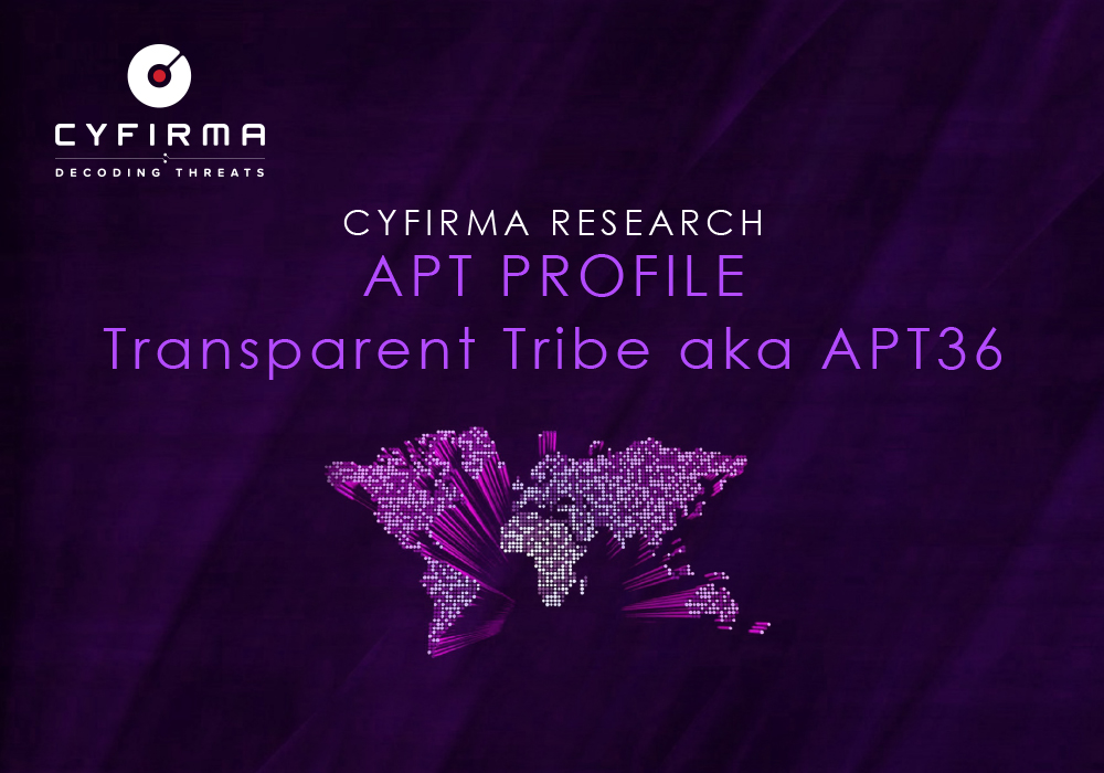 APT PROFILE : Transparent Tribe aka APT36