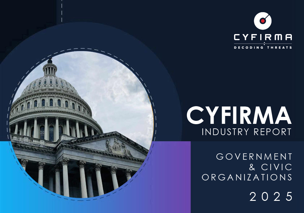 CYFIRMA INDUSTRY REPORT : GOVERNMENT & CIVIC ORGANIZATIONS