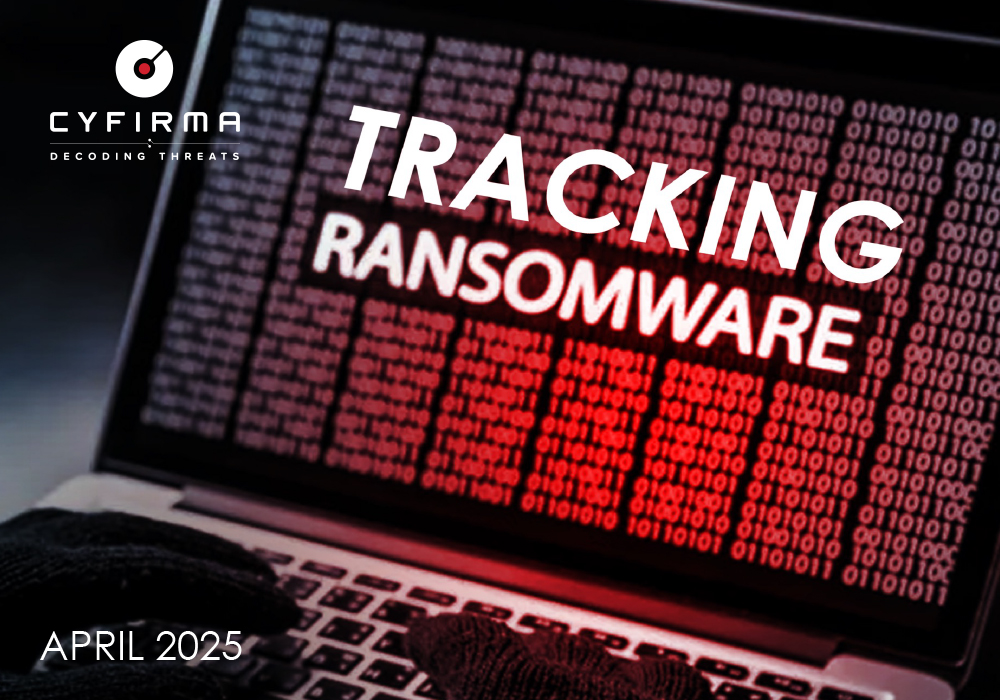 Tracking Ransomware : April 2025