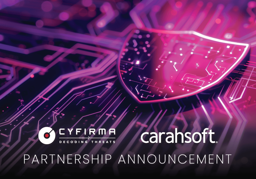 CYFIRMA and Carahsoft Partner to Make External Threat Landscape Management (ETLM) Solutions Available to the Public Sector