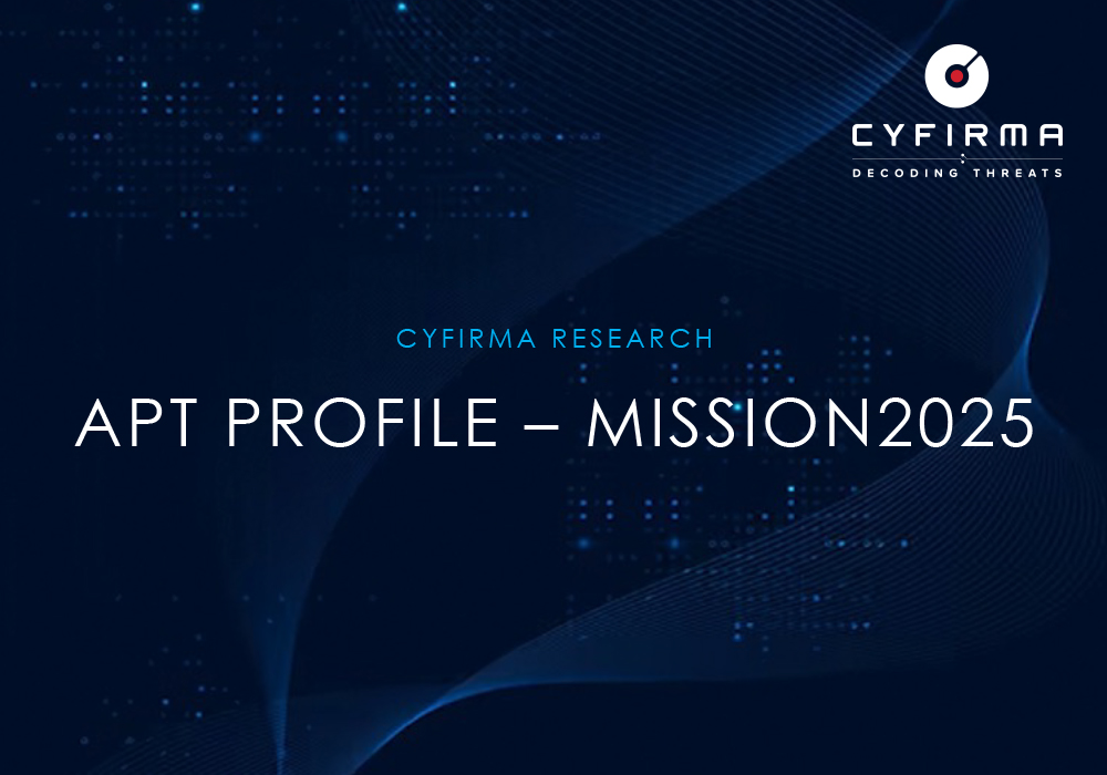 APT PROFILE – MISSION2025