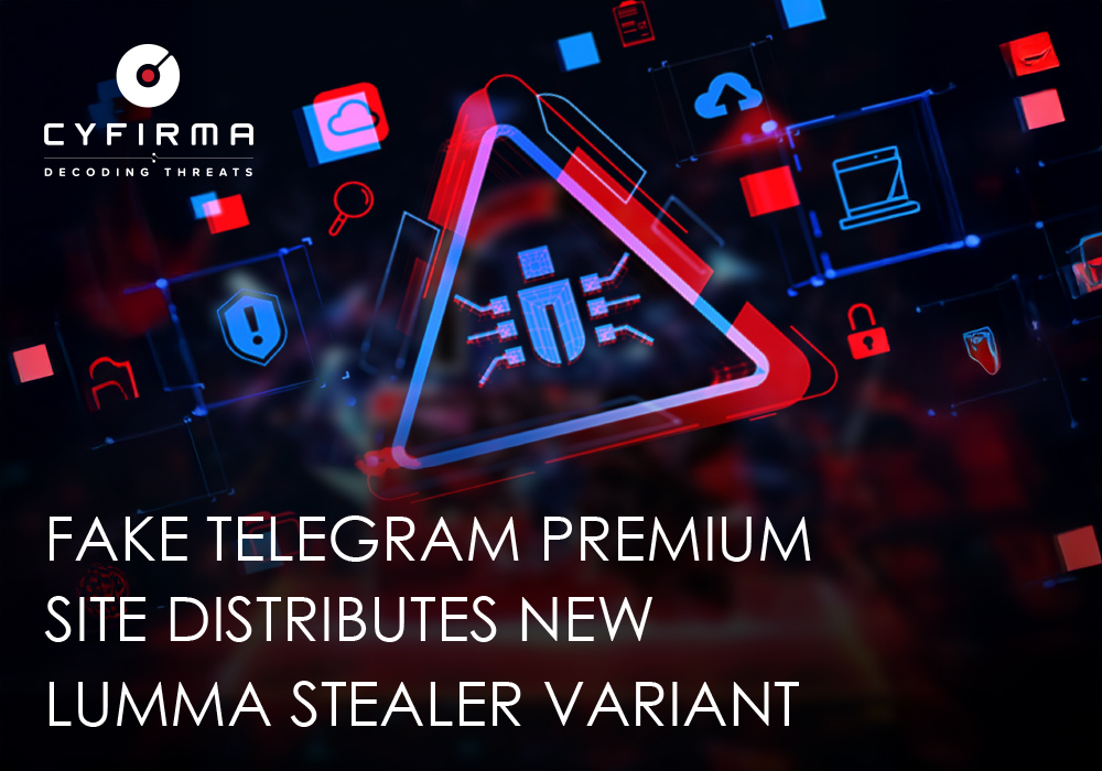 FAKE TELEGRAM PREMIUM SITE DISTRIBUTES NEW LUMMA STEALER VARIANT