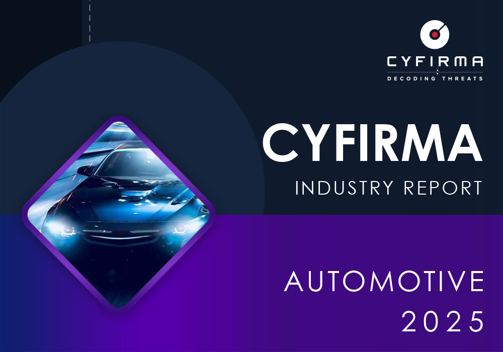 CYFIRMA INDUSTRIES REPORT : AUTOMOTIVE