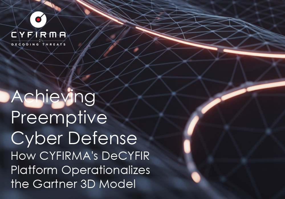 Achieving Preemptive Cyber Defense