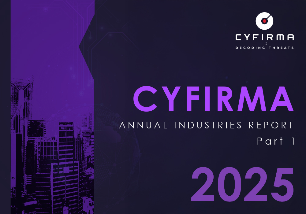 CYFIRMA ANNUAL INDUSTRIES REPORT 2025 : PART 1