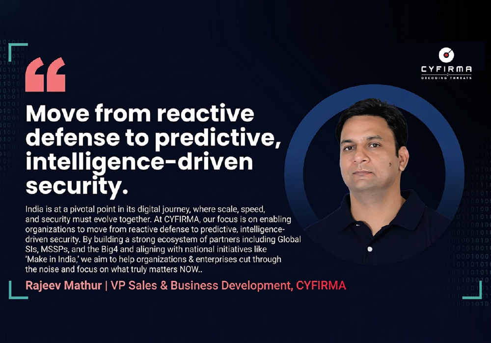 CYFIRMA Strengthens Commitment to India with Strategic Investment and Leadership Expansion