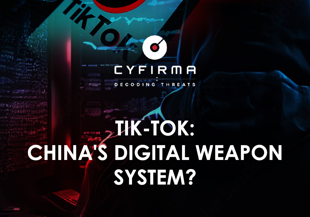 Tik-Tok : China’s Digital Weapon System?