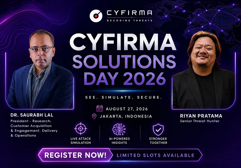 CYFIRMA SOLUTIONS DAY 2026