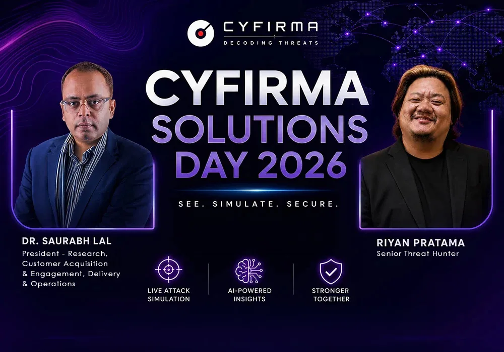 CYFIRMA SOLUTIONS DAY 2026
