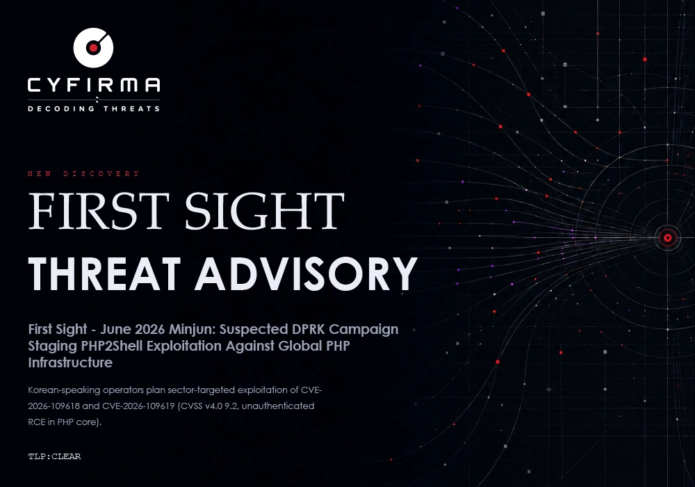 CYFIRMA Threat Advisory: Suspected DPRK Campaign staging PHP2Shell Targeting against Global PHP infrastructure