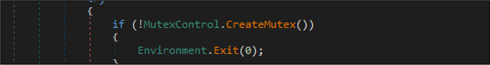 RAT created a mutex name